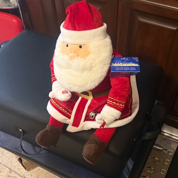 The Polar Express Santa Clause Plush  **new with tags** - Picture 2 of 4